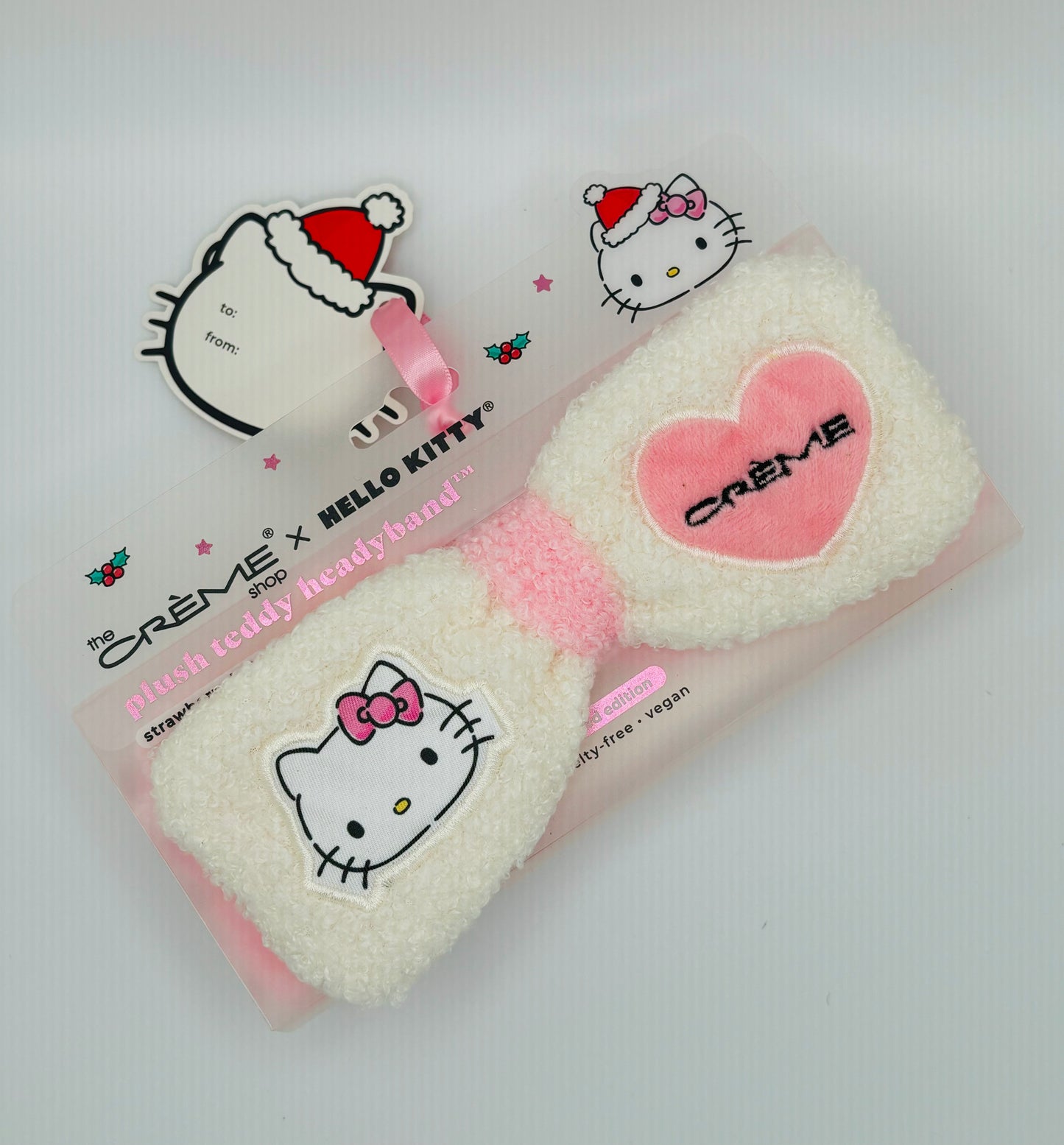 Hello Kitty Plush Spa Headband Pink