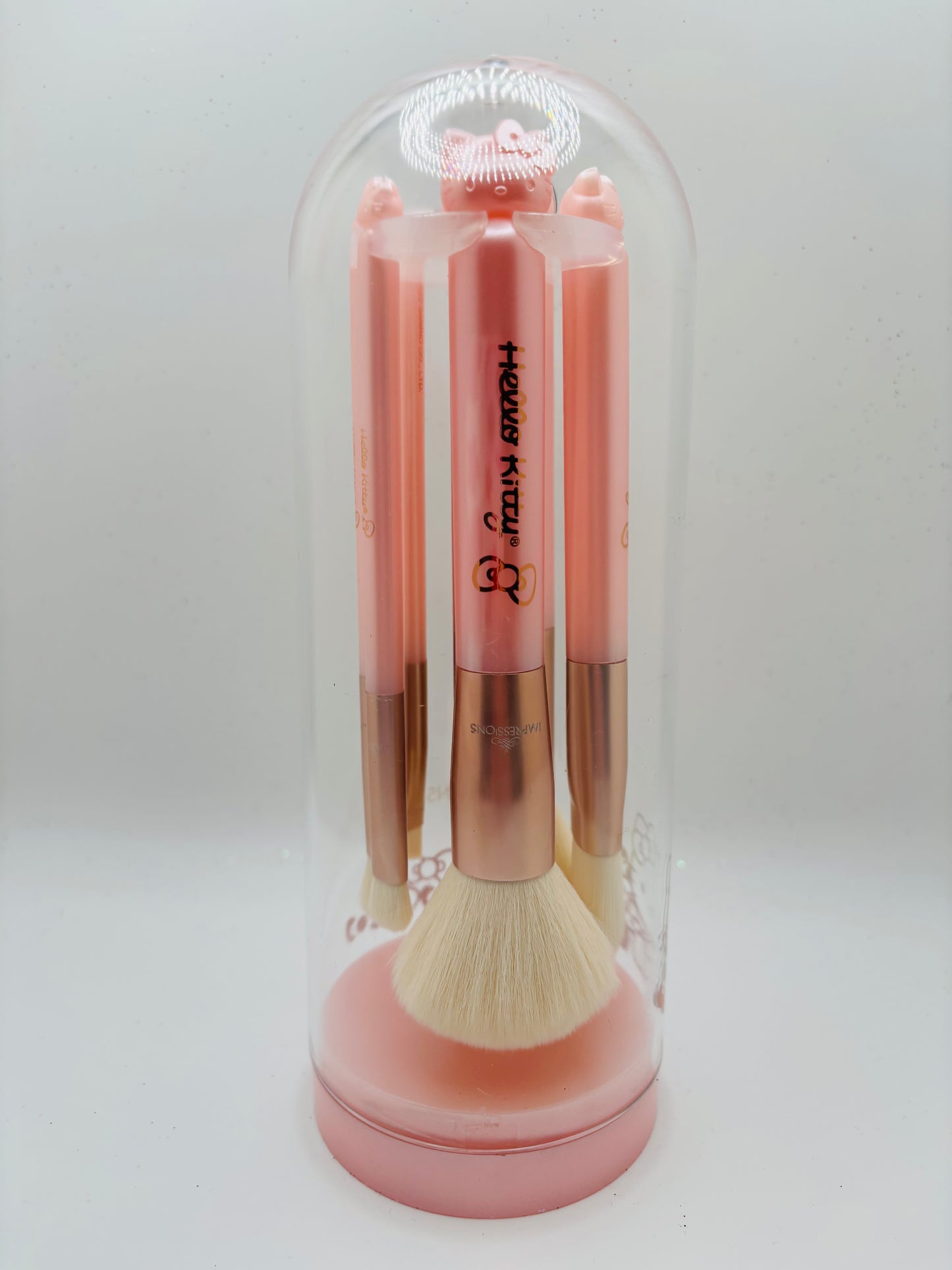 IMPRESSIONS Hello Kitty 6 PC brush set color Rose