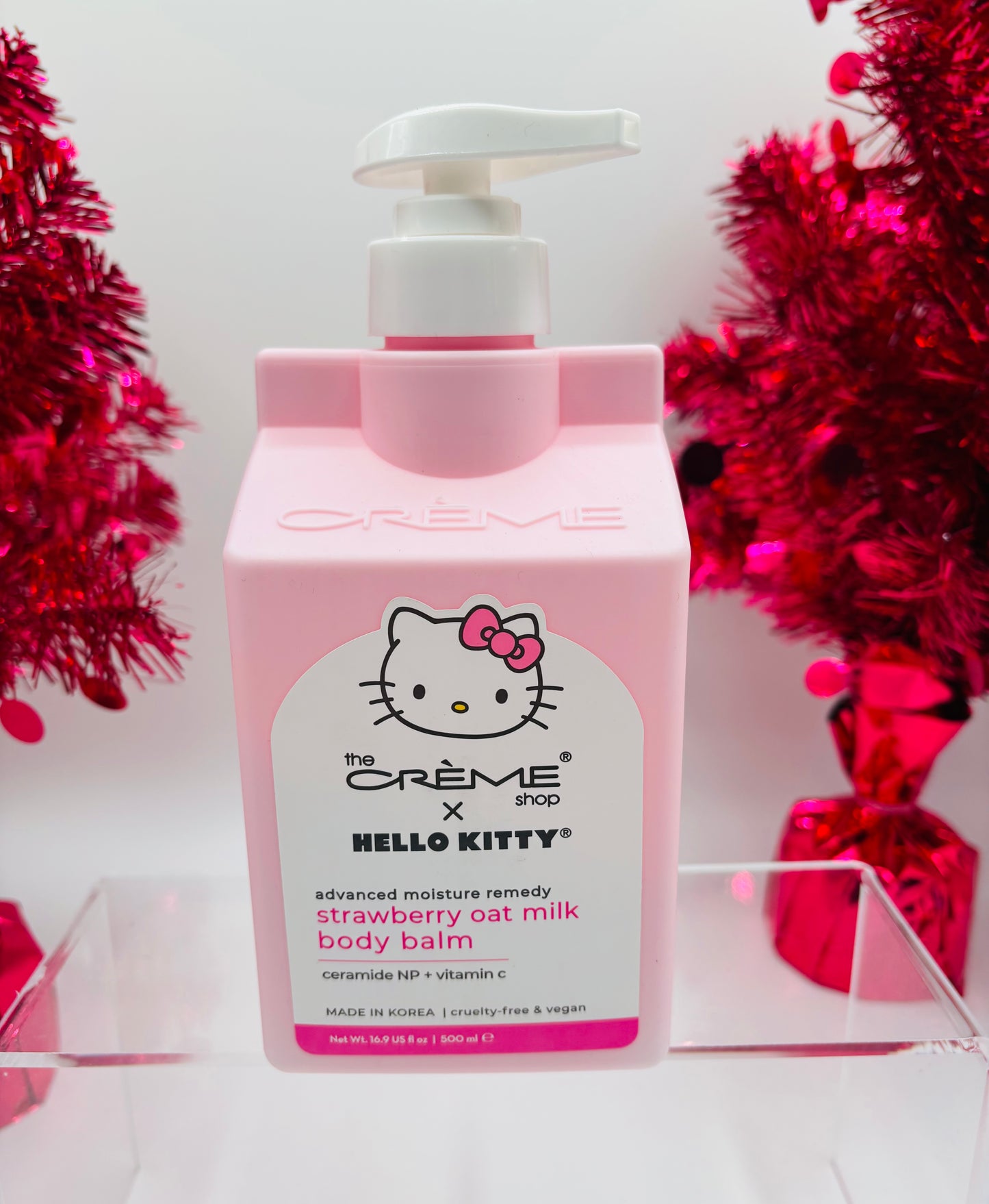 Body Cleanser Hello Kitty Strawberry Oatmilk