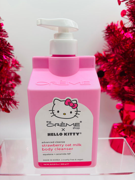 Body Cleanser Hello Kitty Strawberry Oatmilk