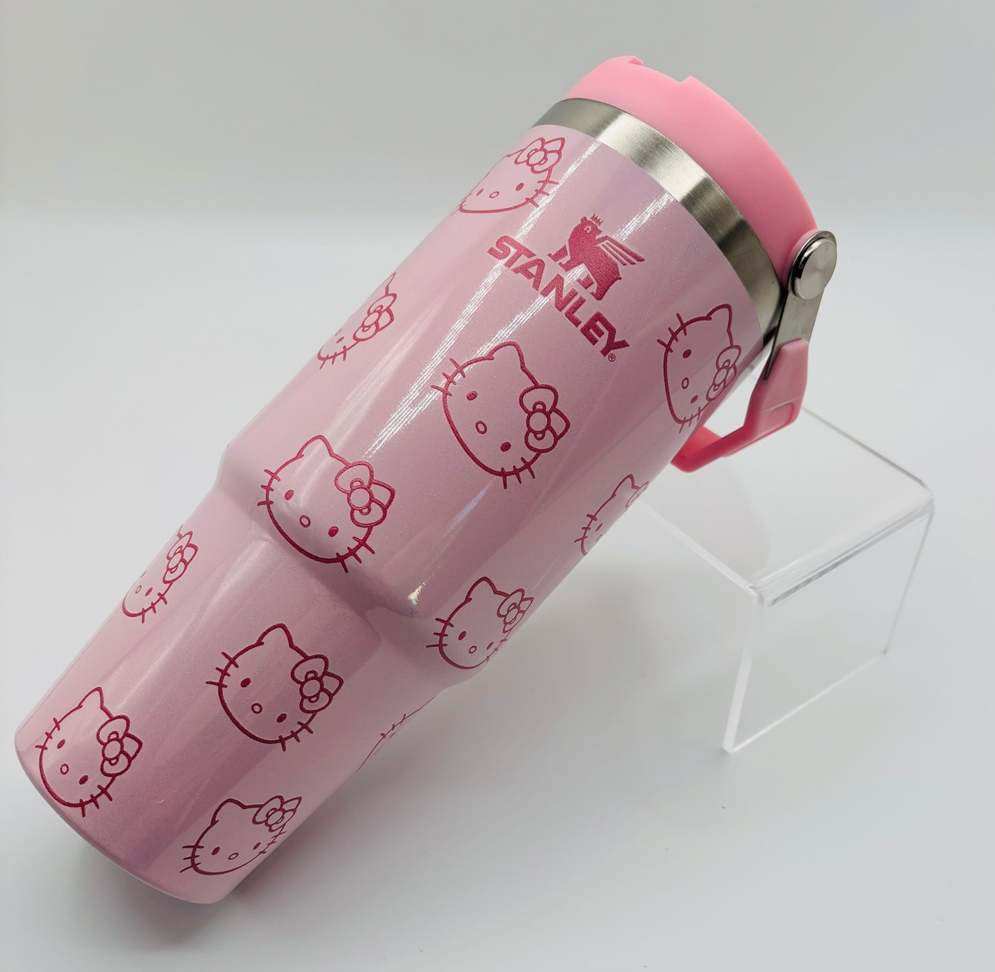 32oz Stanley Hello Kitty Tumbler Pink