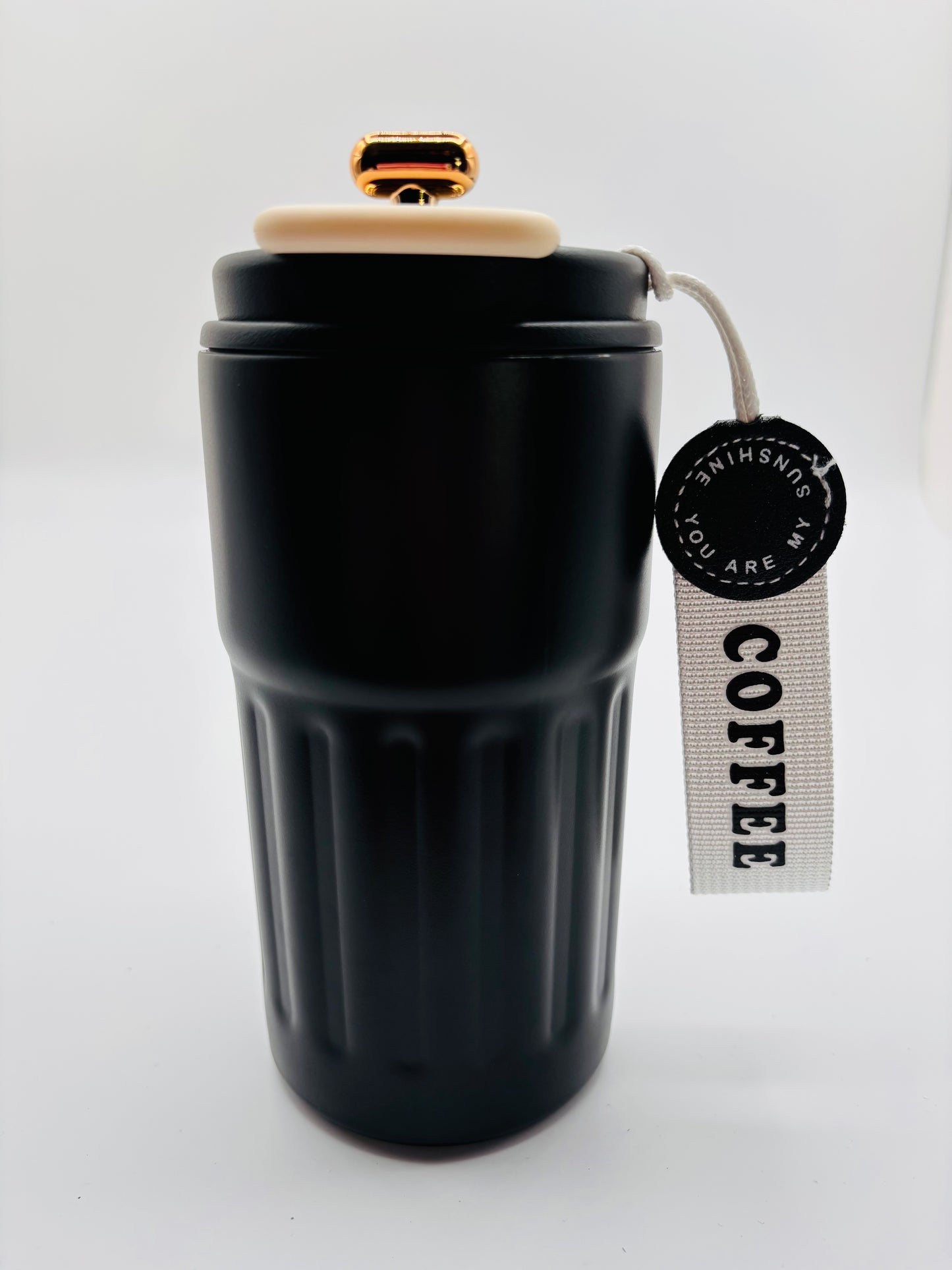 Stainless Steel Vacuum Coffee Mug Black