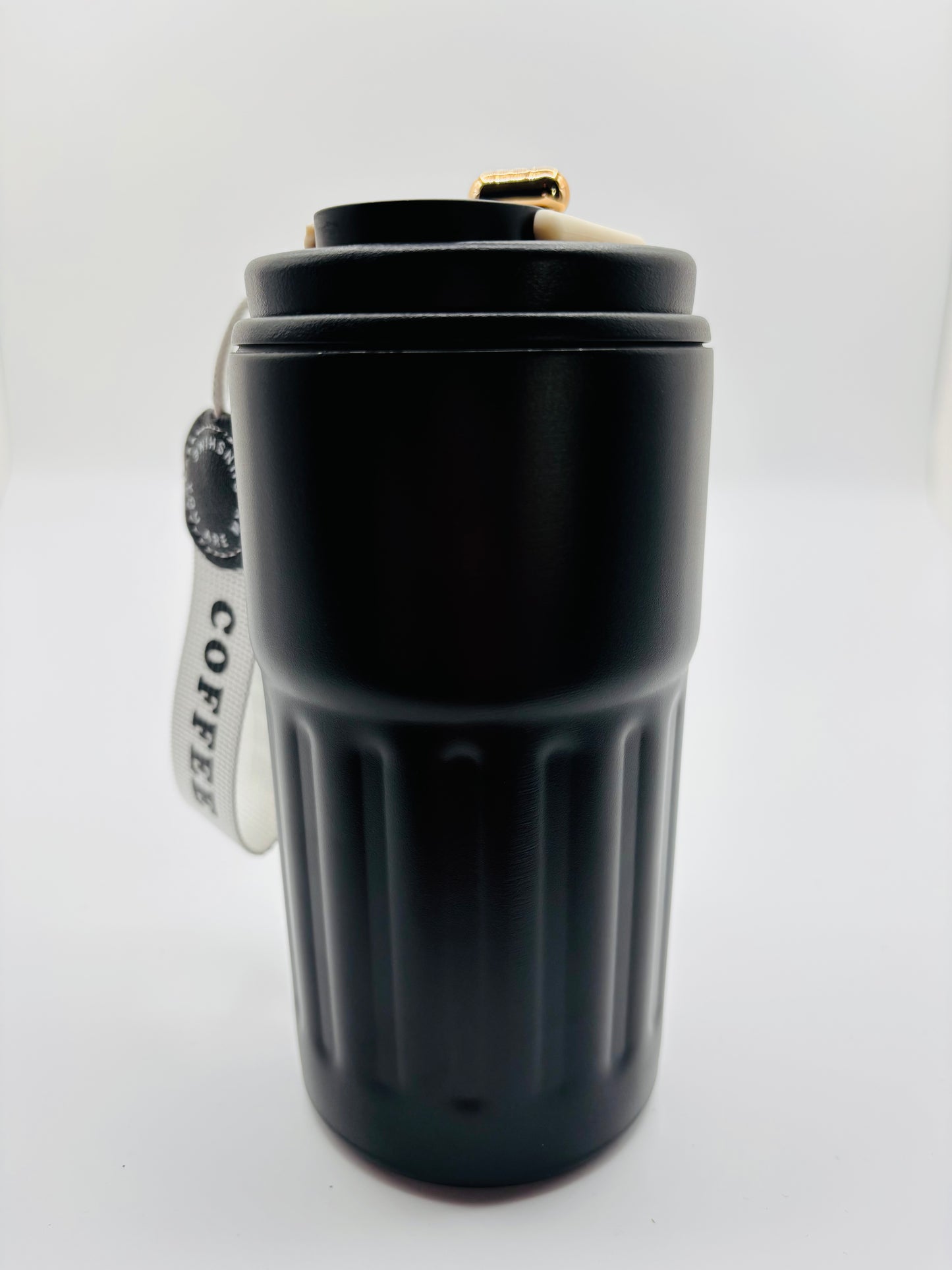 Stainless Steel Vacuum Coffee Mug Black