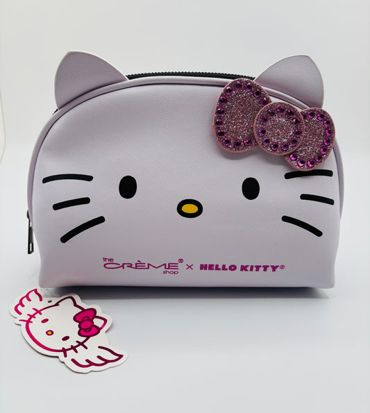 Cosmetic Bag by CREME Hello Kitty Pink Bow